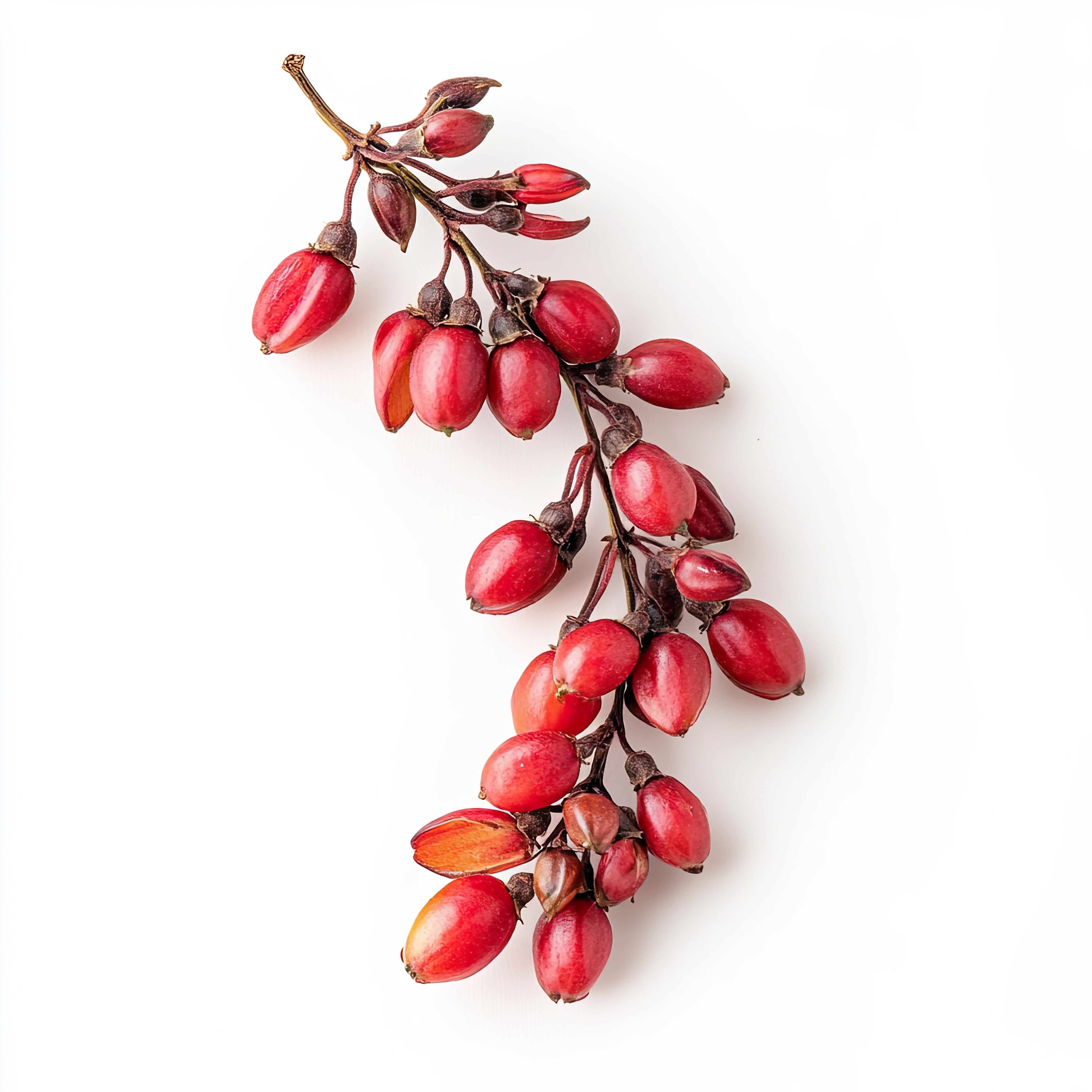 Baies rouges de mahonia, plante source de la berbérine, complément alimentaire naturel Oterrapy