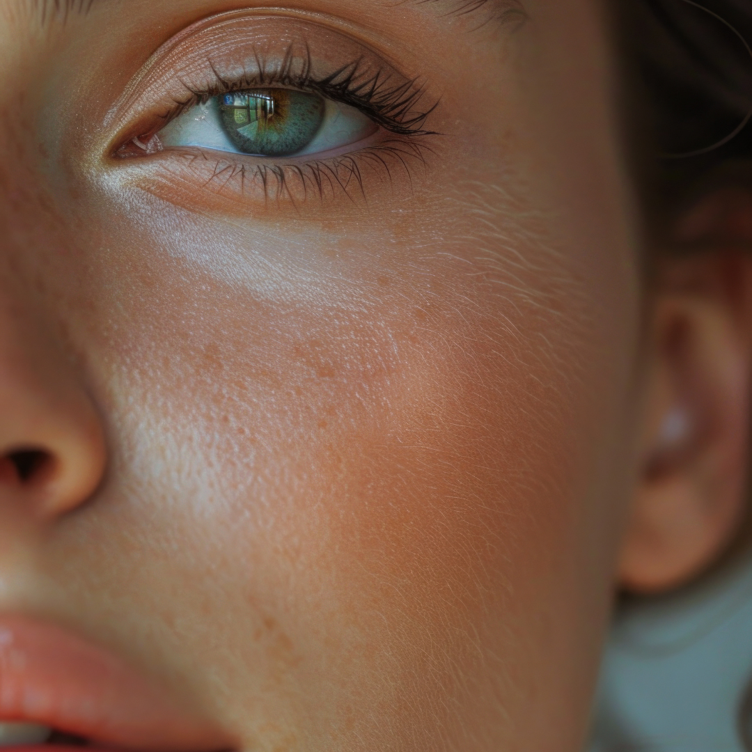 Application huile de bourrache visage routine soir soin naturel peau mature préménopause ménopause geste beauté huile végétale peau sèche atopique