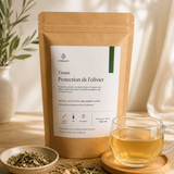 Tisane Protection de l'Olivier - Feuilles d'Olivier, Nigelle, Gingembre & Cannelle | 75g
