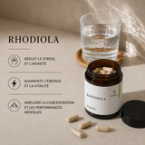 Rhodiola Bio - Adaptogène Naturel Stress, Fatigue & Performance | 300mg
